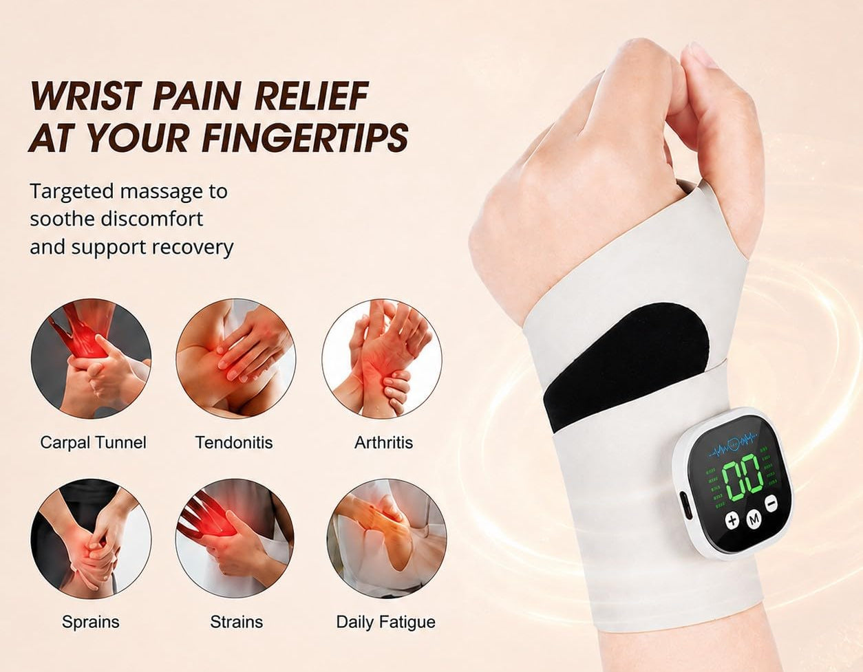 Kavello EMS Hand & Wrist Massager